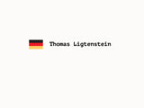 GER vlag met eigen naam sticker
