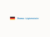 GER vlag met eigen naam sticker