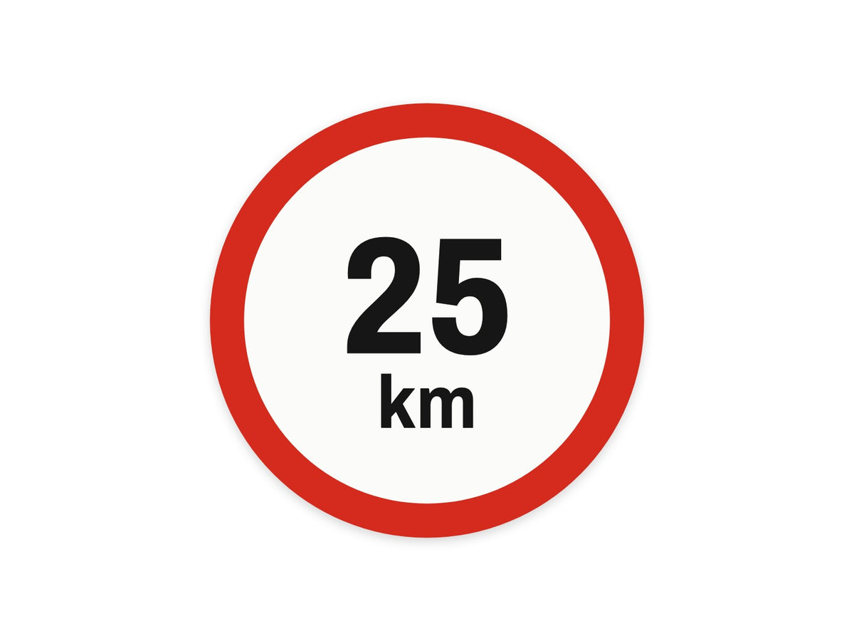 25 km bord