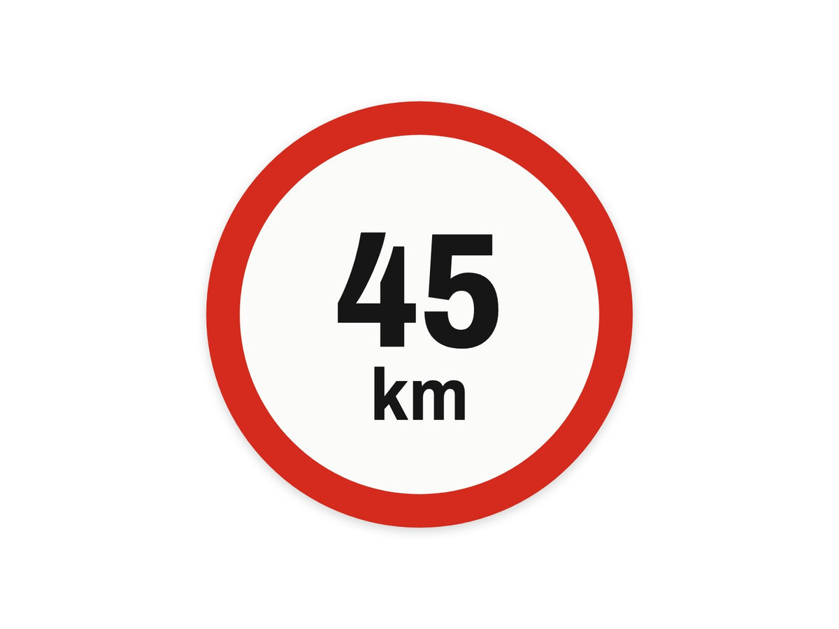 45 km bord