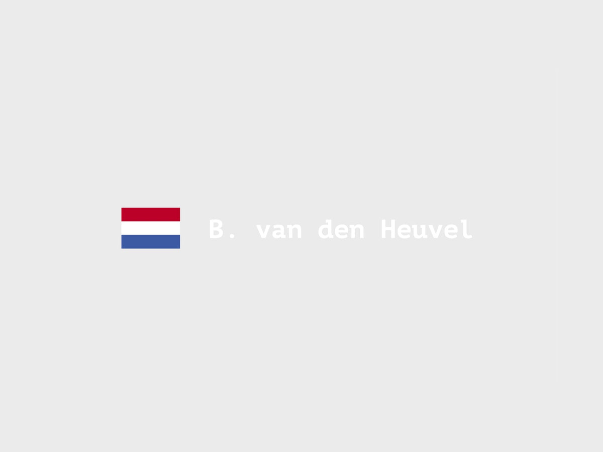 NL vlag met eigen naam sticker