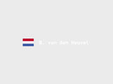 NL vlag met eigen naam sticker