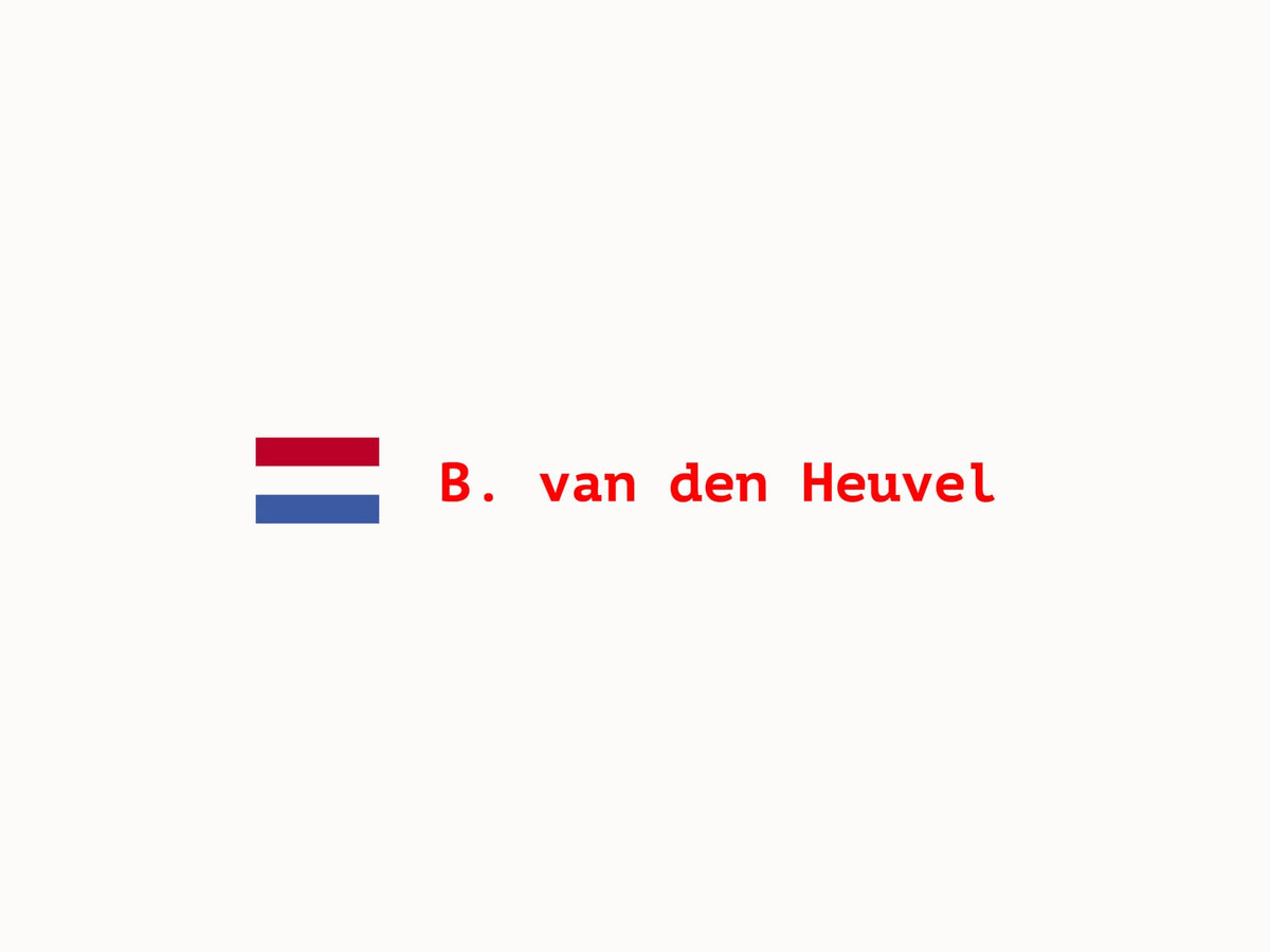 NL vlag met eigen naam sticker