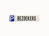 Parkeerbord bezoekers
