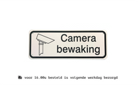 Camera bewaking bord - snel-kenteken.nl