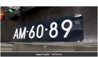 Opgelegde letters - snel-kenteken.nl